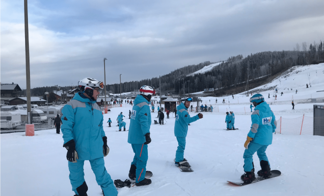 ”Smurffin” kanssa mäenlasku on hauskempaa – ja turvallisempaa