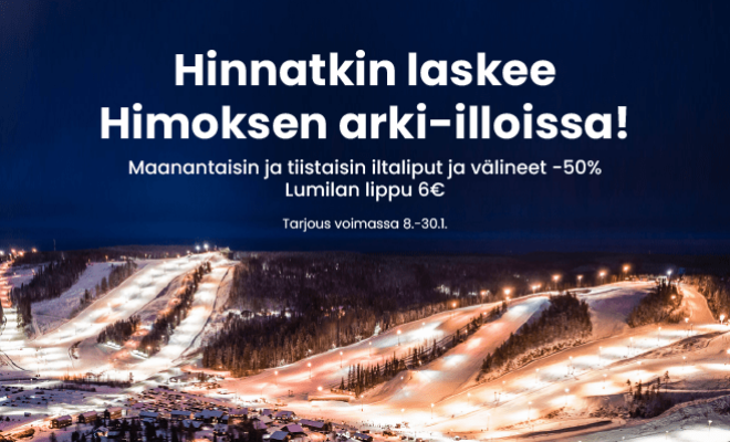 EDULLISET ILTAMÄET TAMMIKUUSSA