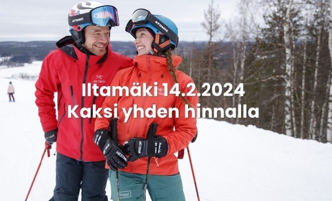 KAKSI YHDEN HINNALLA ILTAMÄKEEN KESKIVIIKKONA 14.2.2024