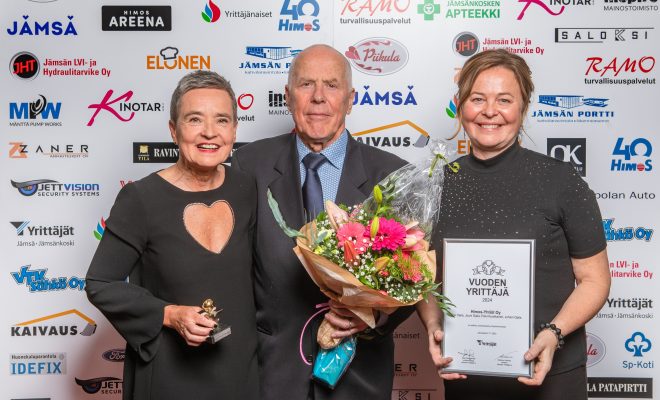 HIMOS-YHTIÖT OY ON JÄMSÄN VUODEN YRITYS 2024