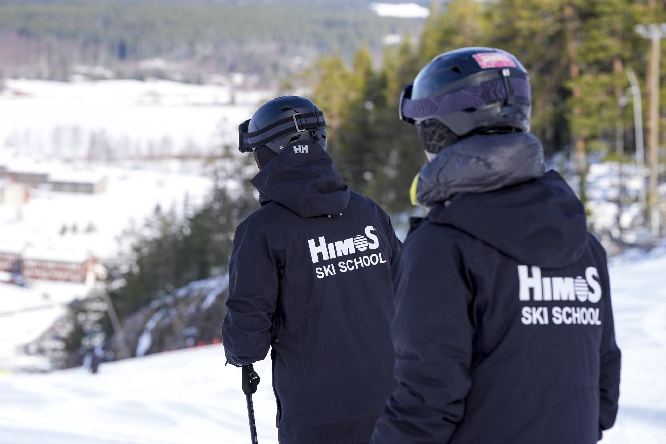 Alppihiihdonopettaja ja lumilautaopettaja, 1-taso Himoksella tammikuun alussa